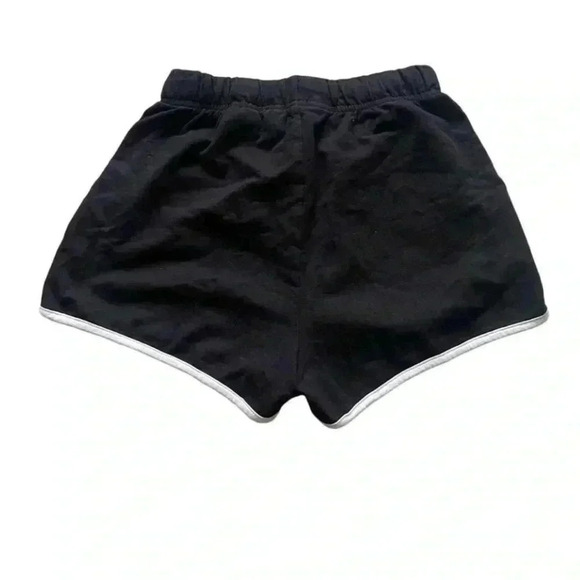 H& M Cotton Black White Casual Dolphin Elastic Waist Yoga Pants SZ 18( XL) #2080 - Picture 2 of 6